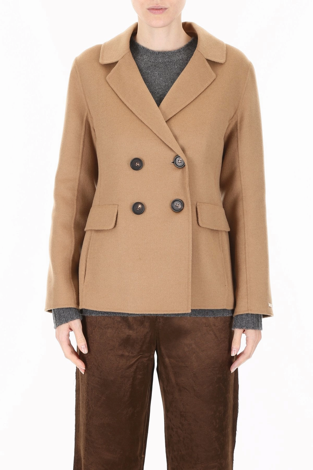 'S Max Mara Wool Collared Jacket