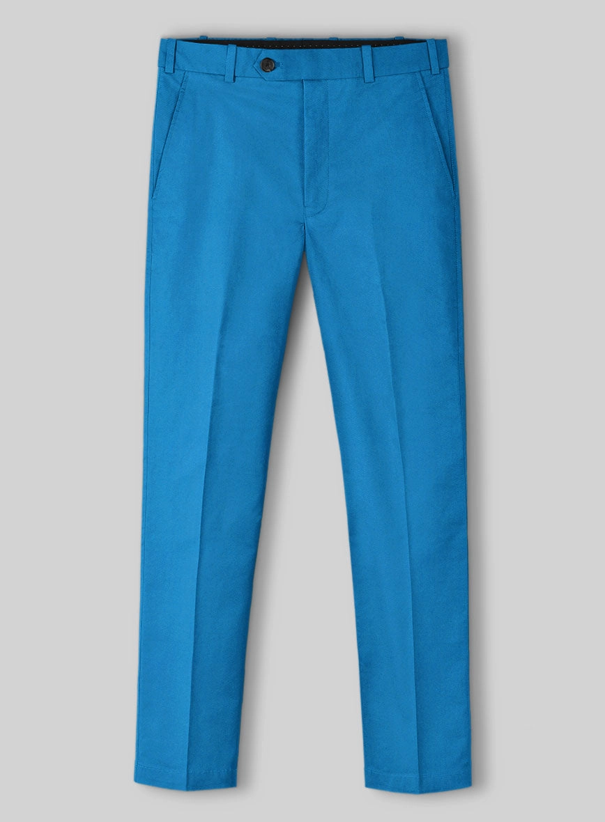 Azure Napoli Stretch Light Weight Cotton Suit