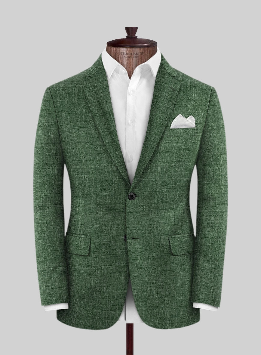 Bamboo Wool Abundant Green Suit