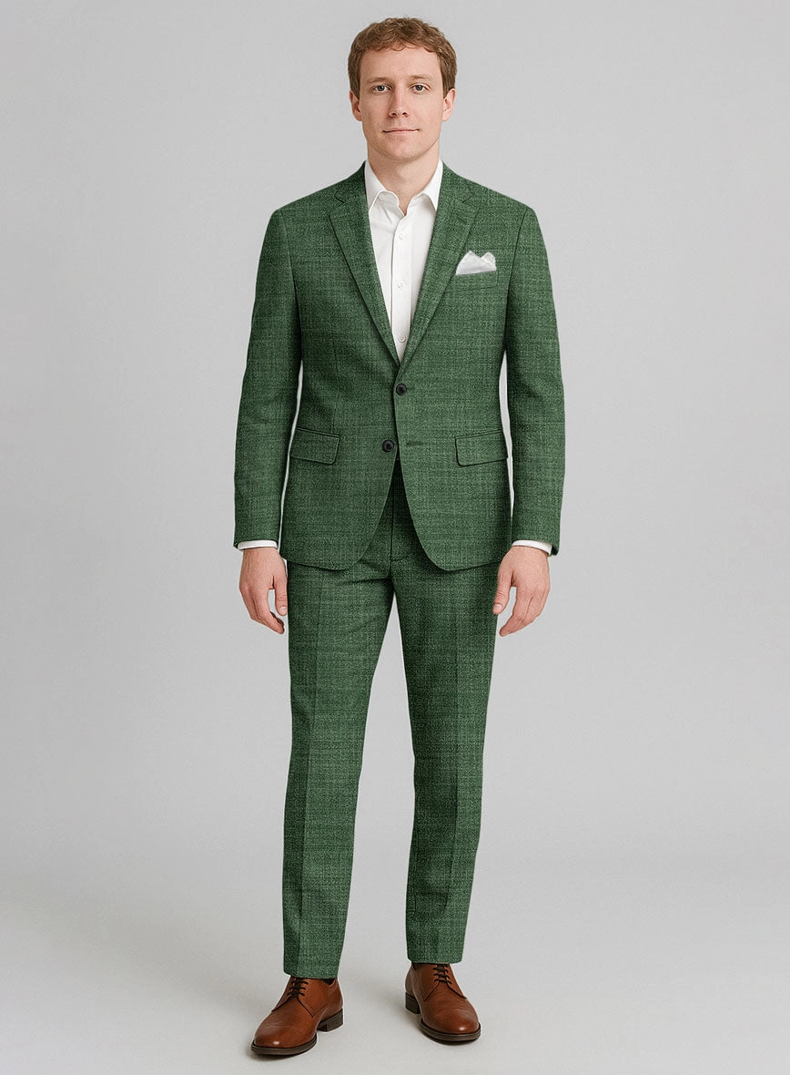 Bamboo Wool Abundant Green Suit