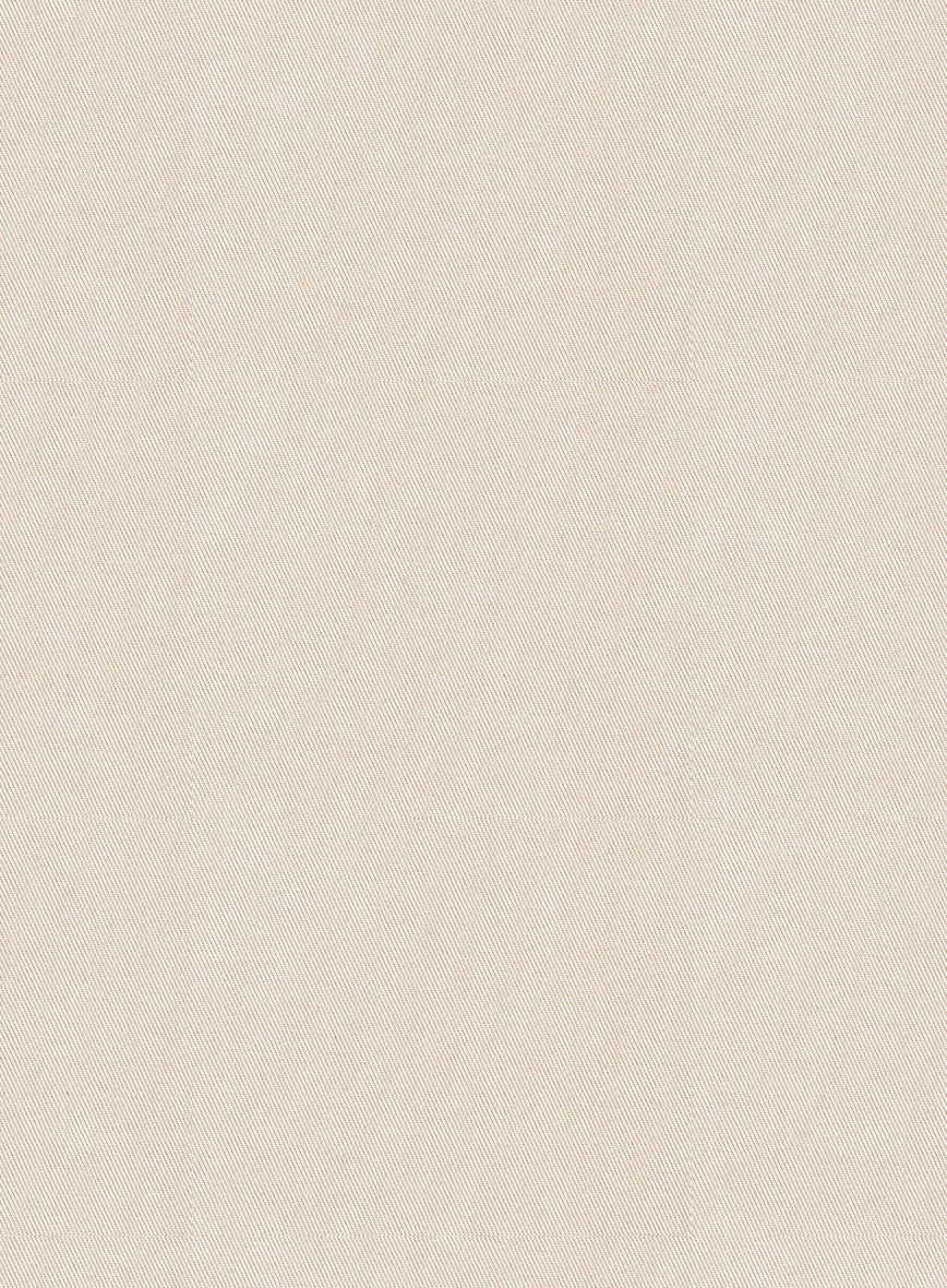 Beige Stretch Chino Suit