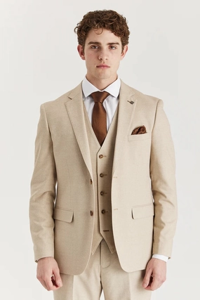 Belmont 3 Piece Stitch Lapel Classic Suit