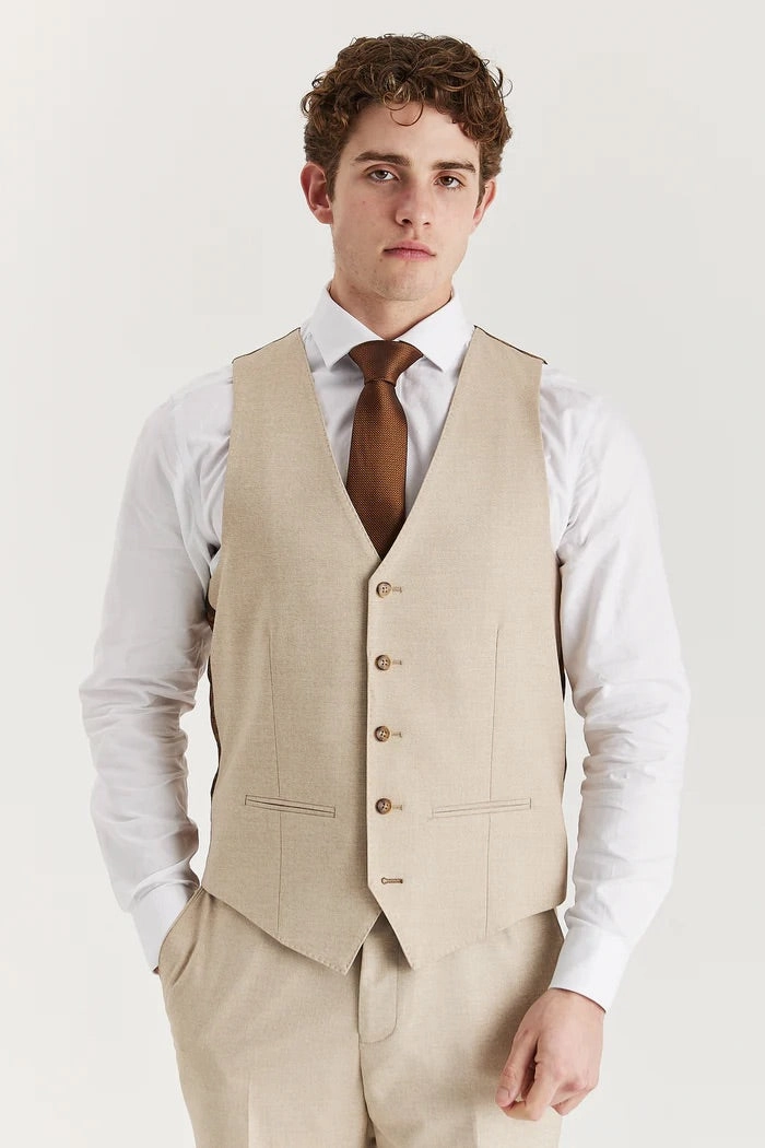 Belmont 3 Piece Stitch Lapel Classic Suit