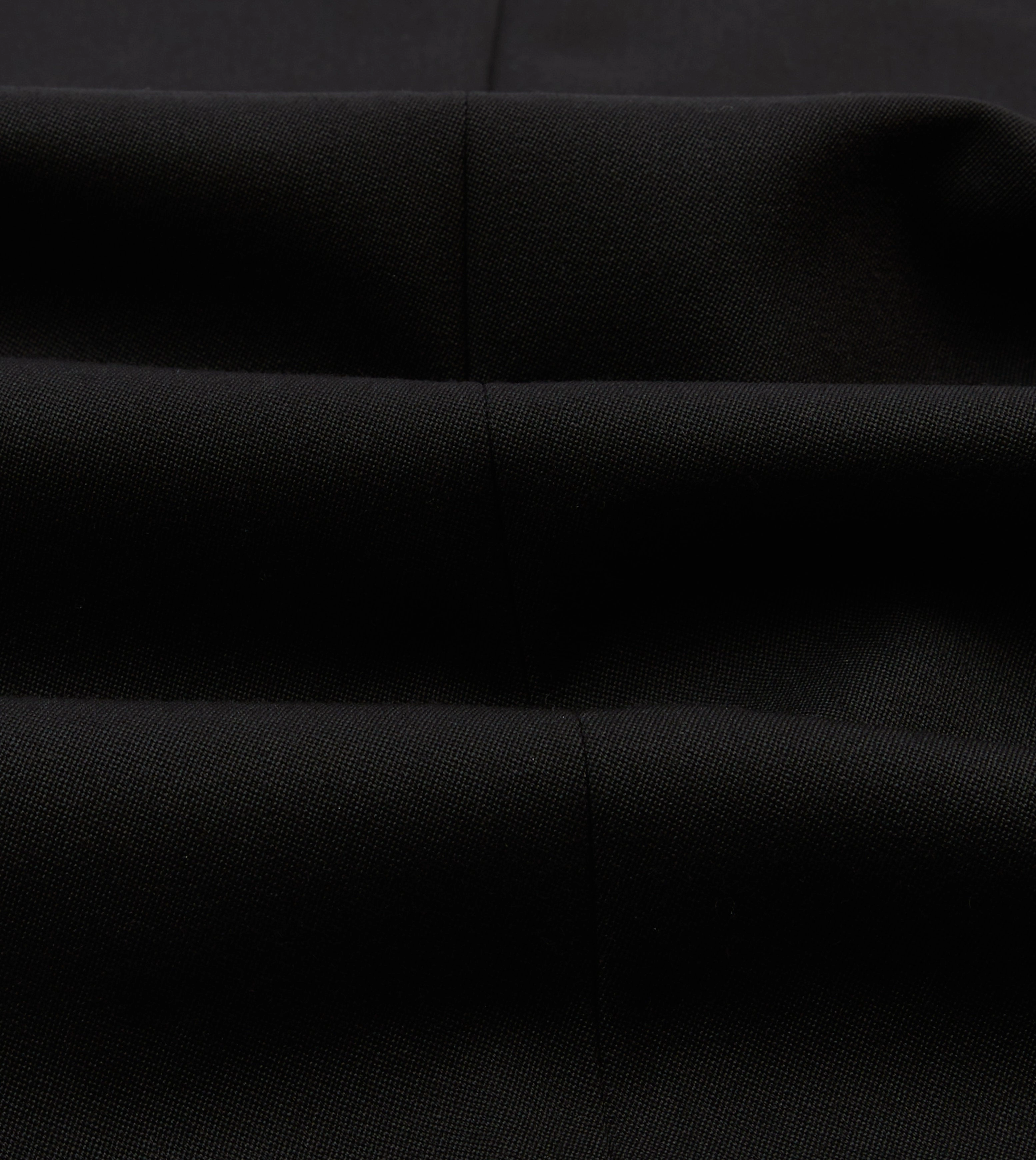 Black Barathea Wool Dinner Jacket
