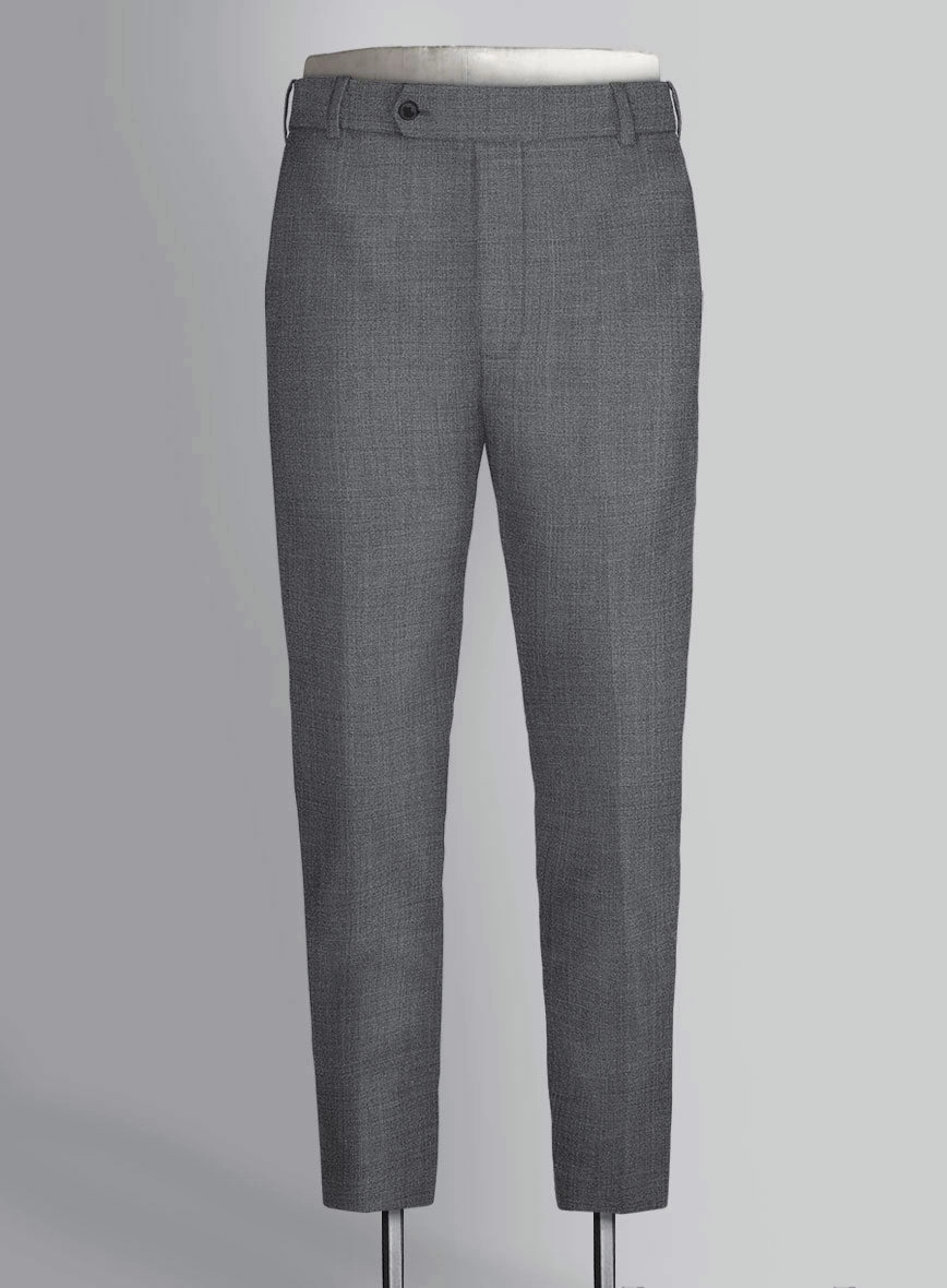 Bristol Gray Grid Suit