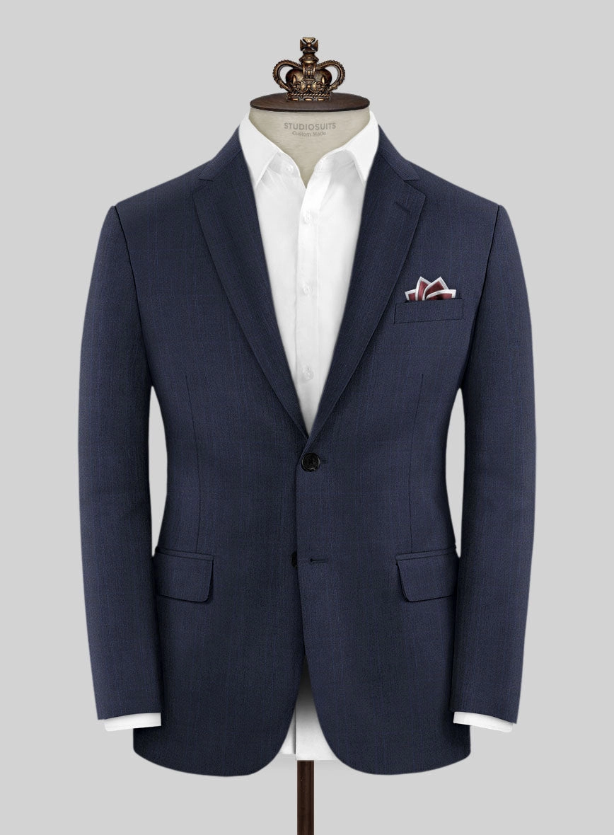 Bristol Munzio Blue Checks Suit