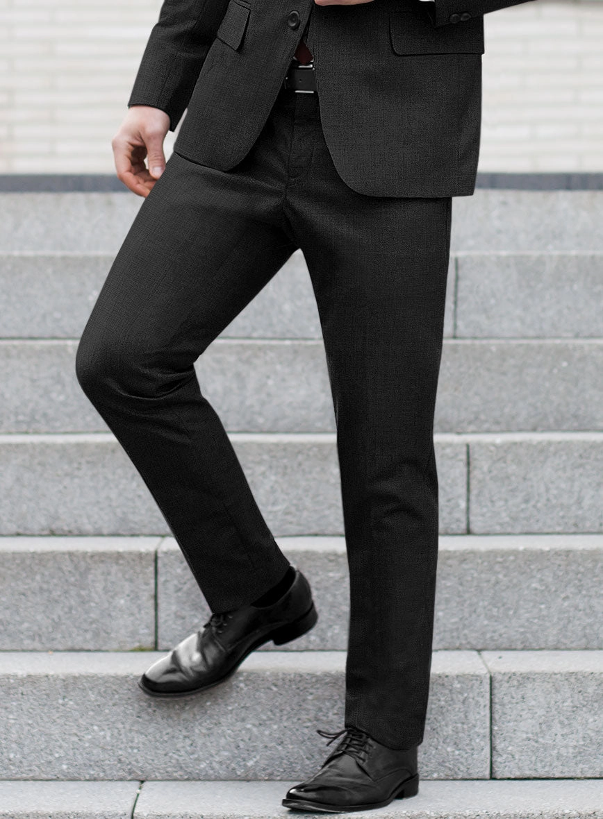 Bristol Nailhead Charcoal Suit