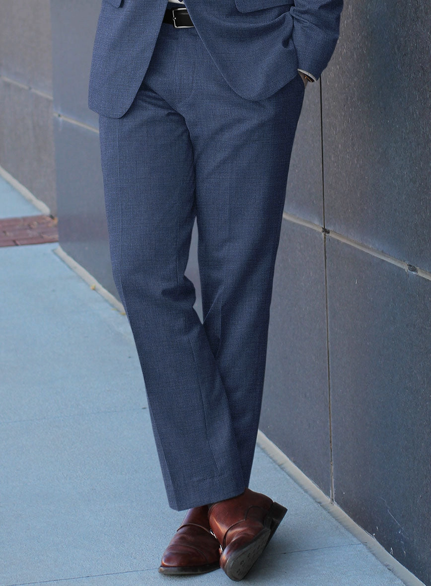 Bristol Nailhead Dusk Blue Suit
