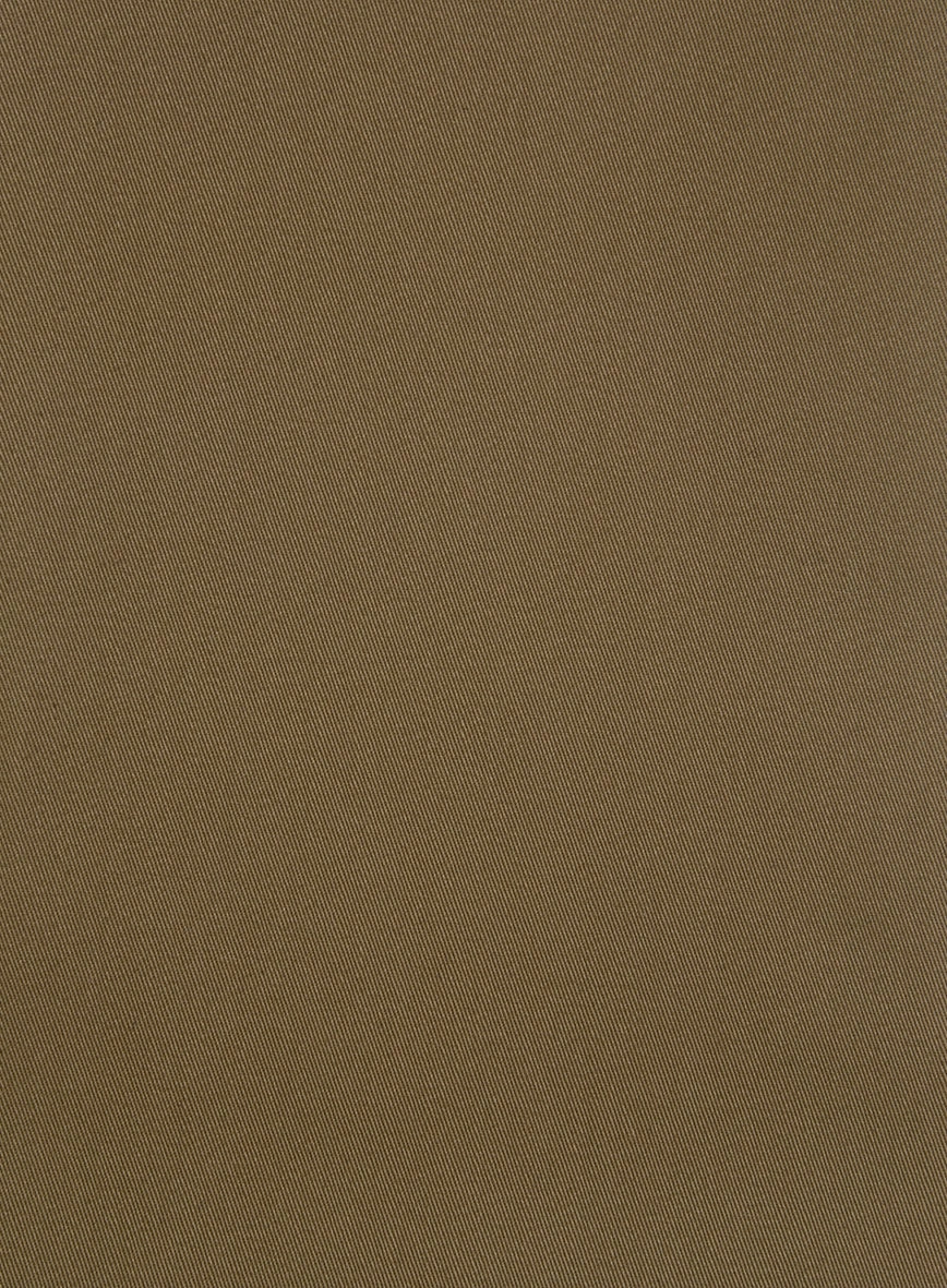 Brown Napoli Stretch Light Weight Cotton Suit