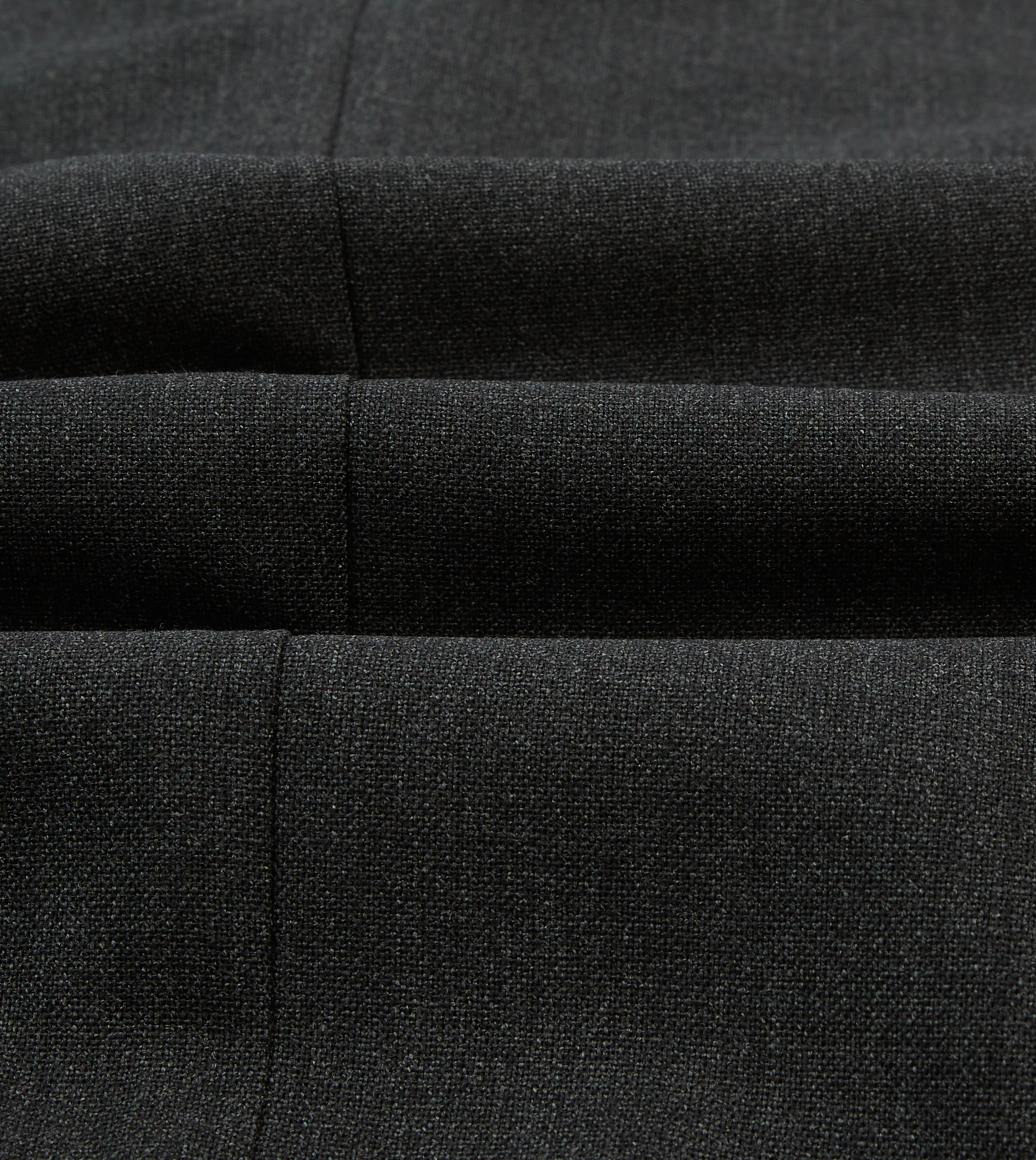 Charcoal Tropical Wool Tailored Jacket