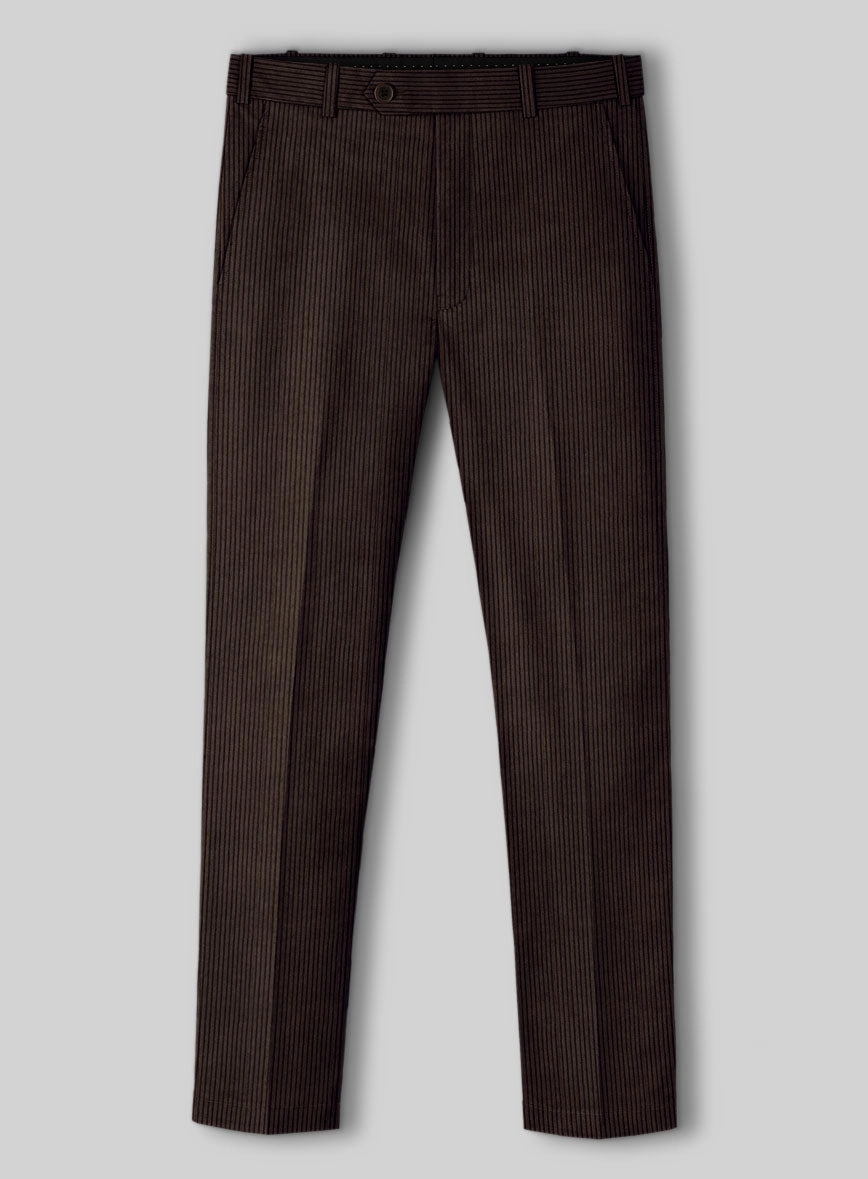 Dark Brown Corduroy Suit