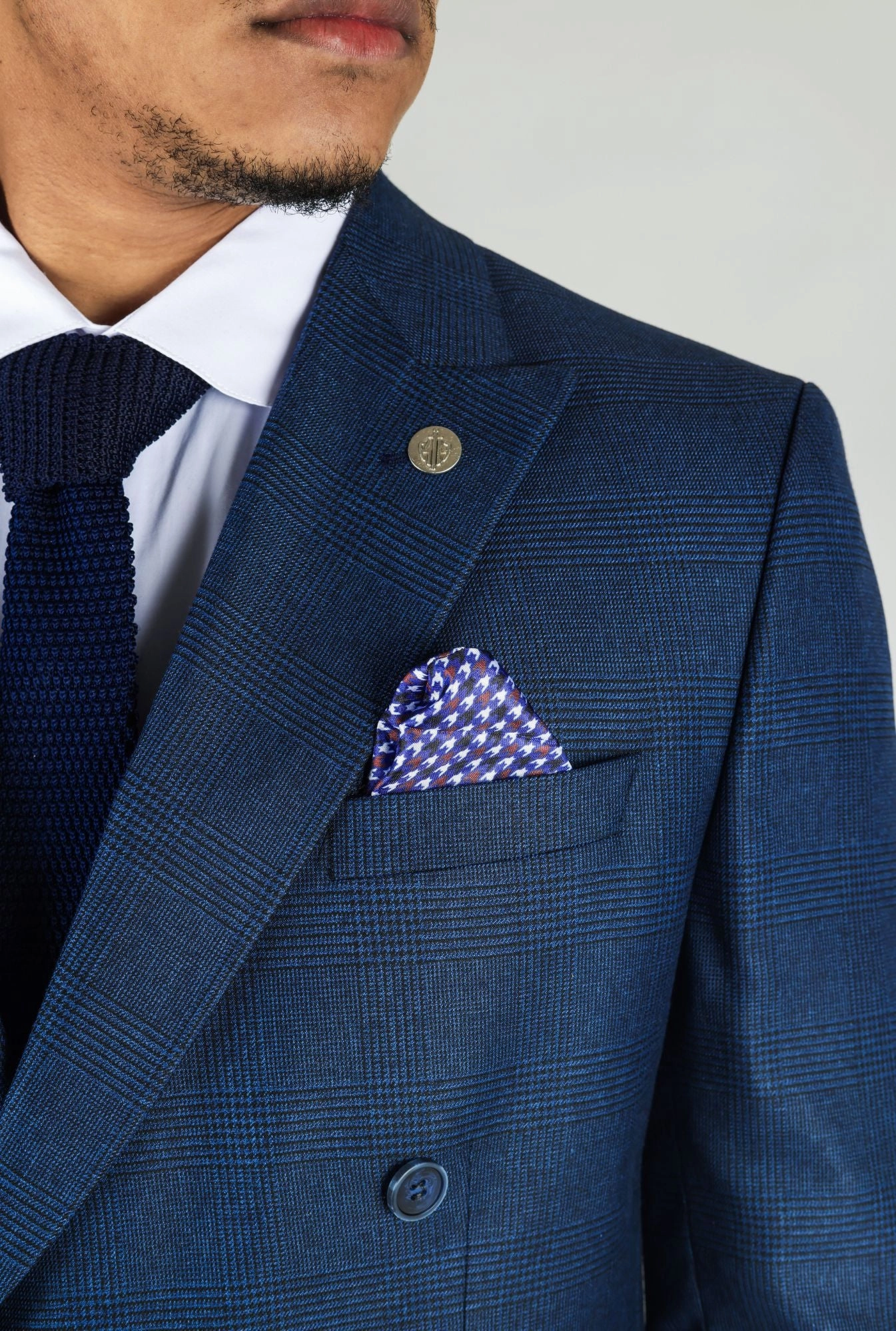 Double Breasted 2 Piece Suit