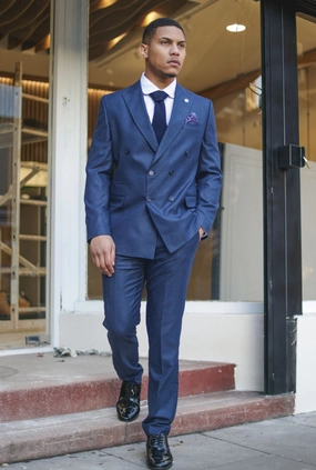 Double Breasted 2 Piece Suit