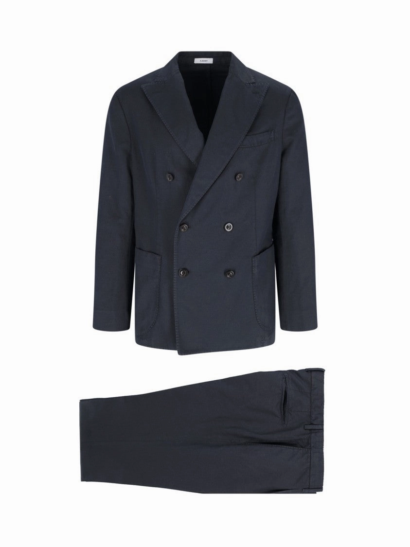 Double-Breasted Suit – Navy