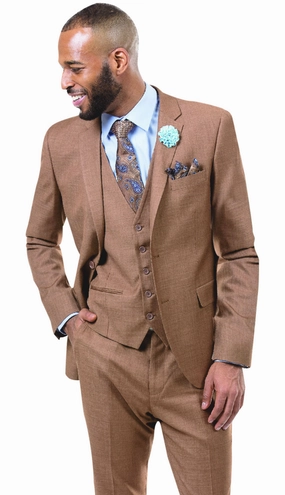 EJ Samuel M18014-BR Mens Suit