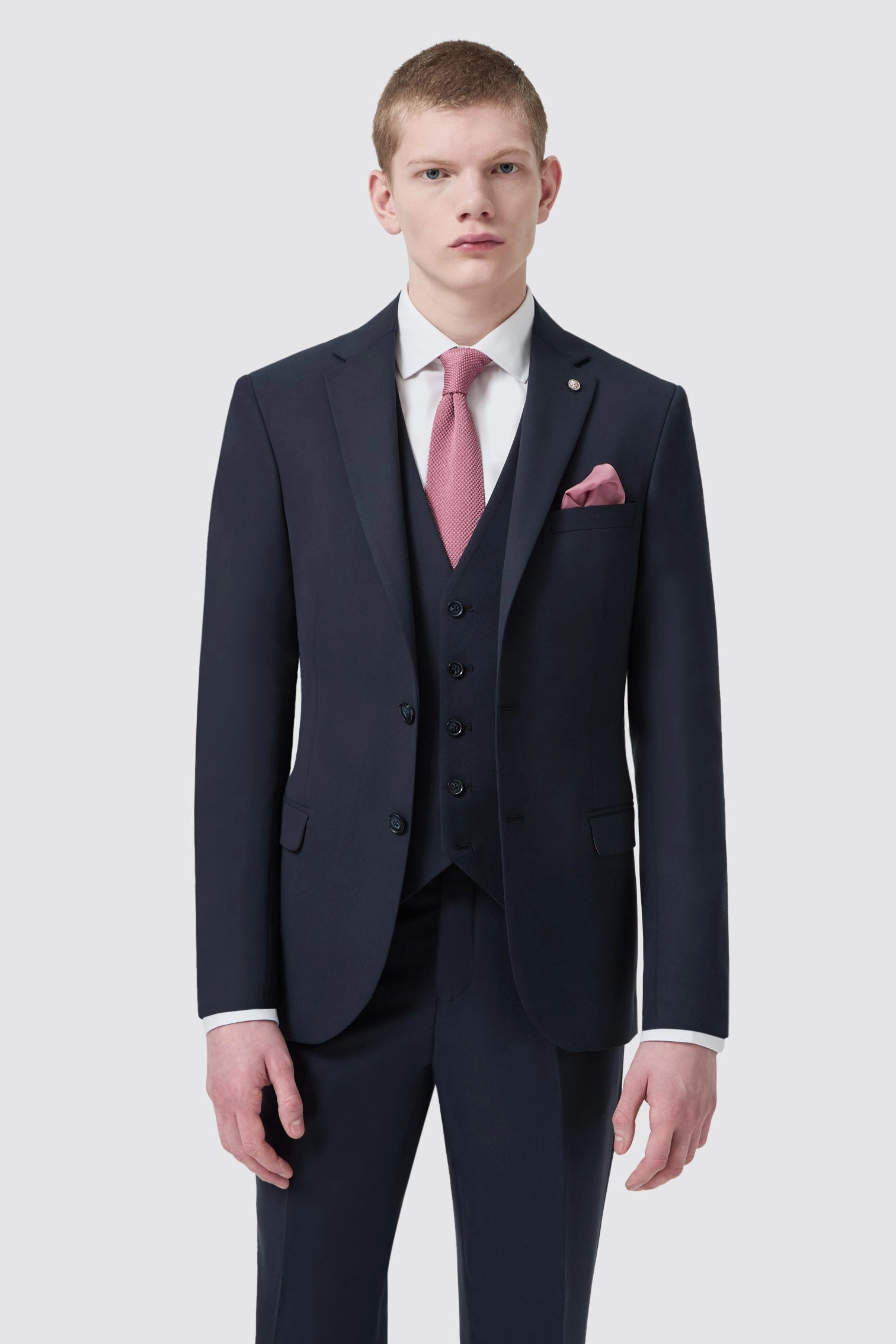 Ellroy Slim Fit Navy Suit