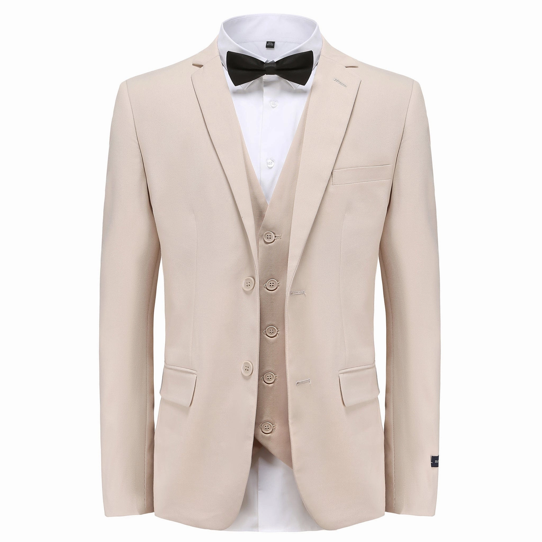 GINO VITALE SUIT/M3OO/LT BEIGE