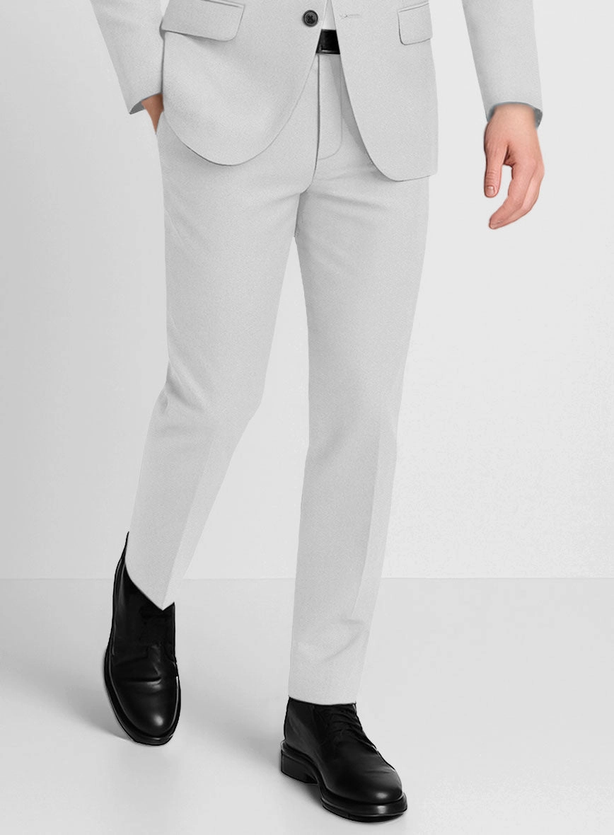 Gray Napoli Stretch Light Weight Cotton Suit