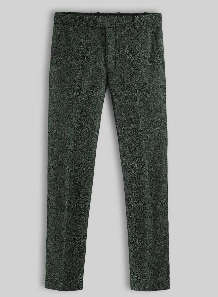 Green Heavy Tweed Suit