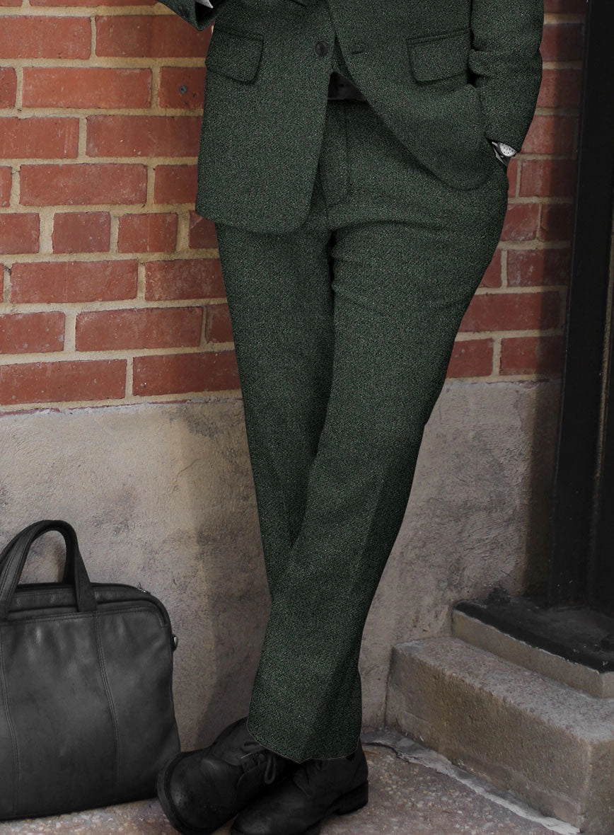 Green Heavy Tweed Suit