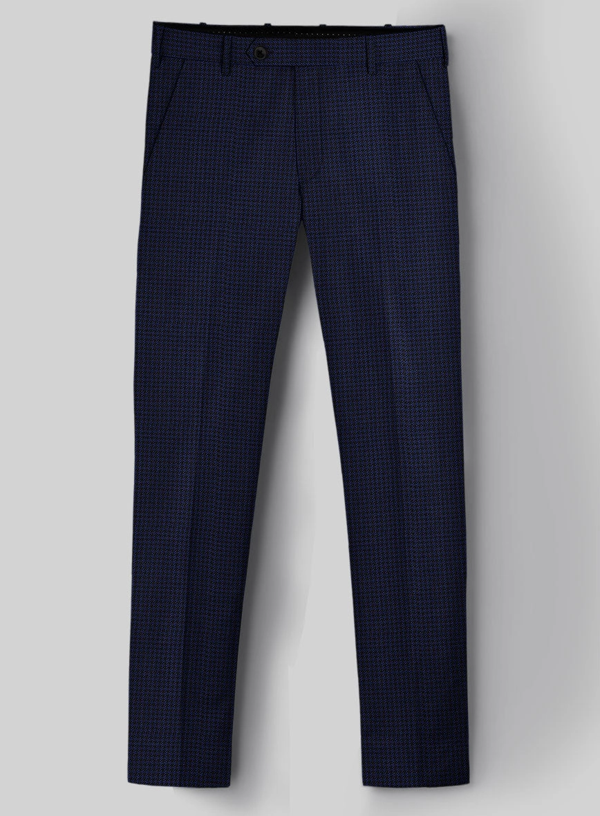 Guabello Blue Houndstooth Suit