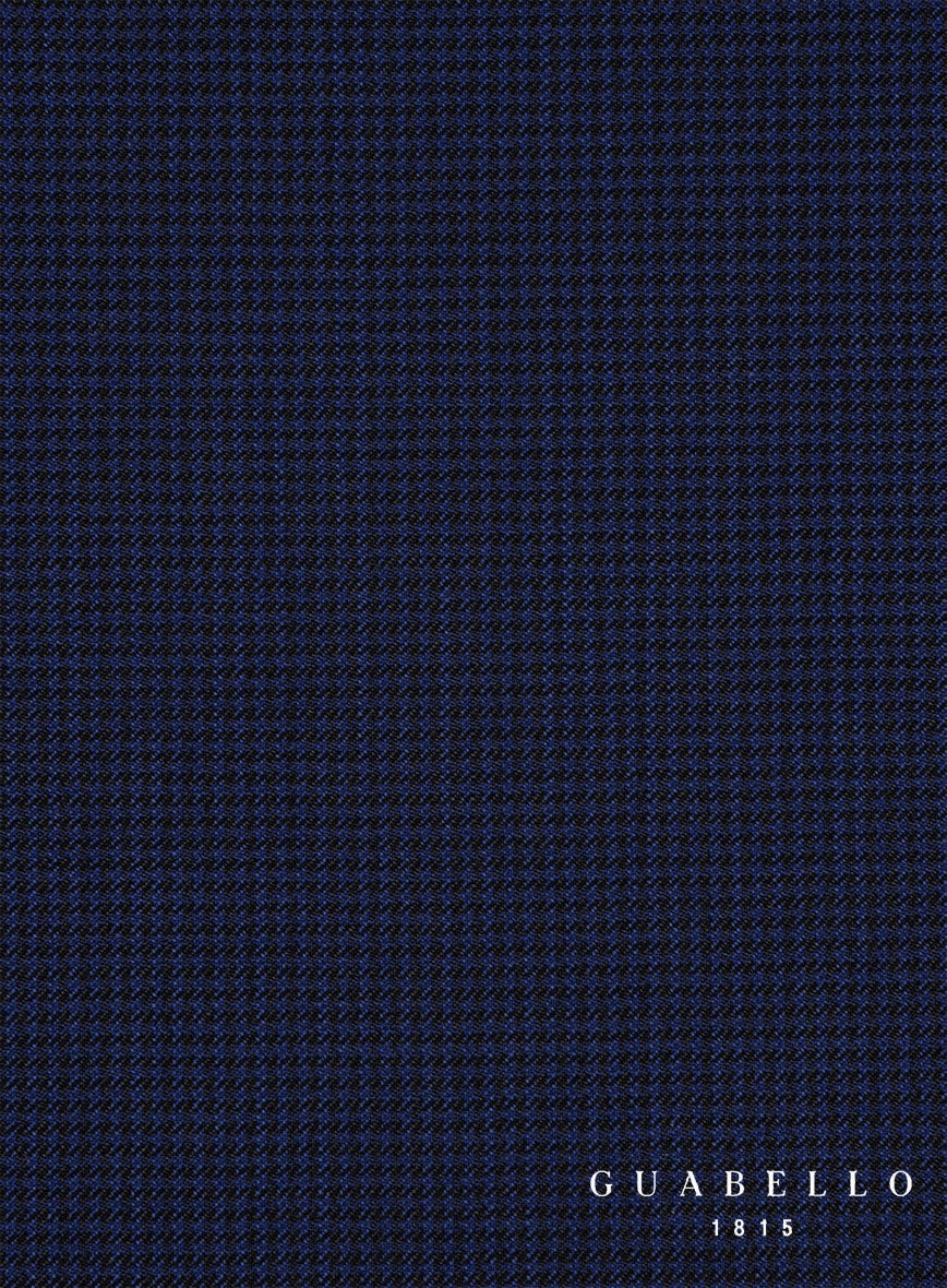 Guabello Blue Houndstooth Suit