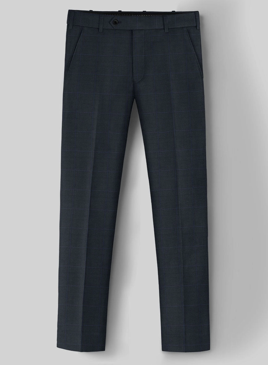 Guabello Blue Prince Of Wales Suit