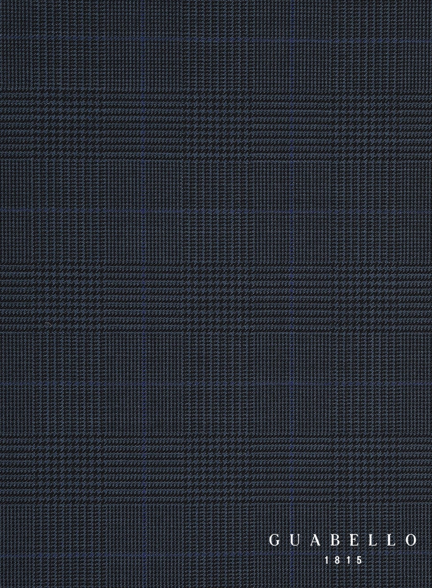 Guabello Blue Prince Of Wales Suit