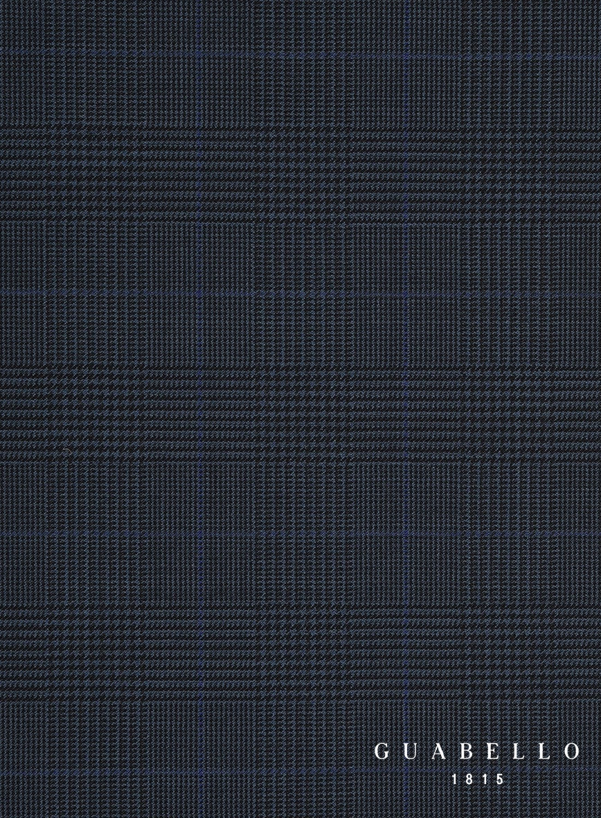 Guabello Blue Prince Of Wales Suit