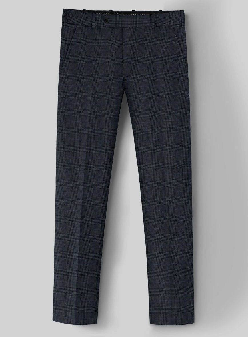 Guabello Blue Prince Of Wales Suit