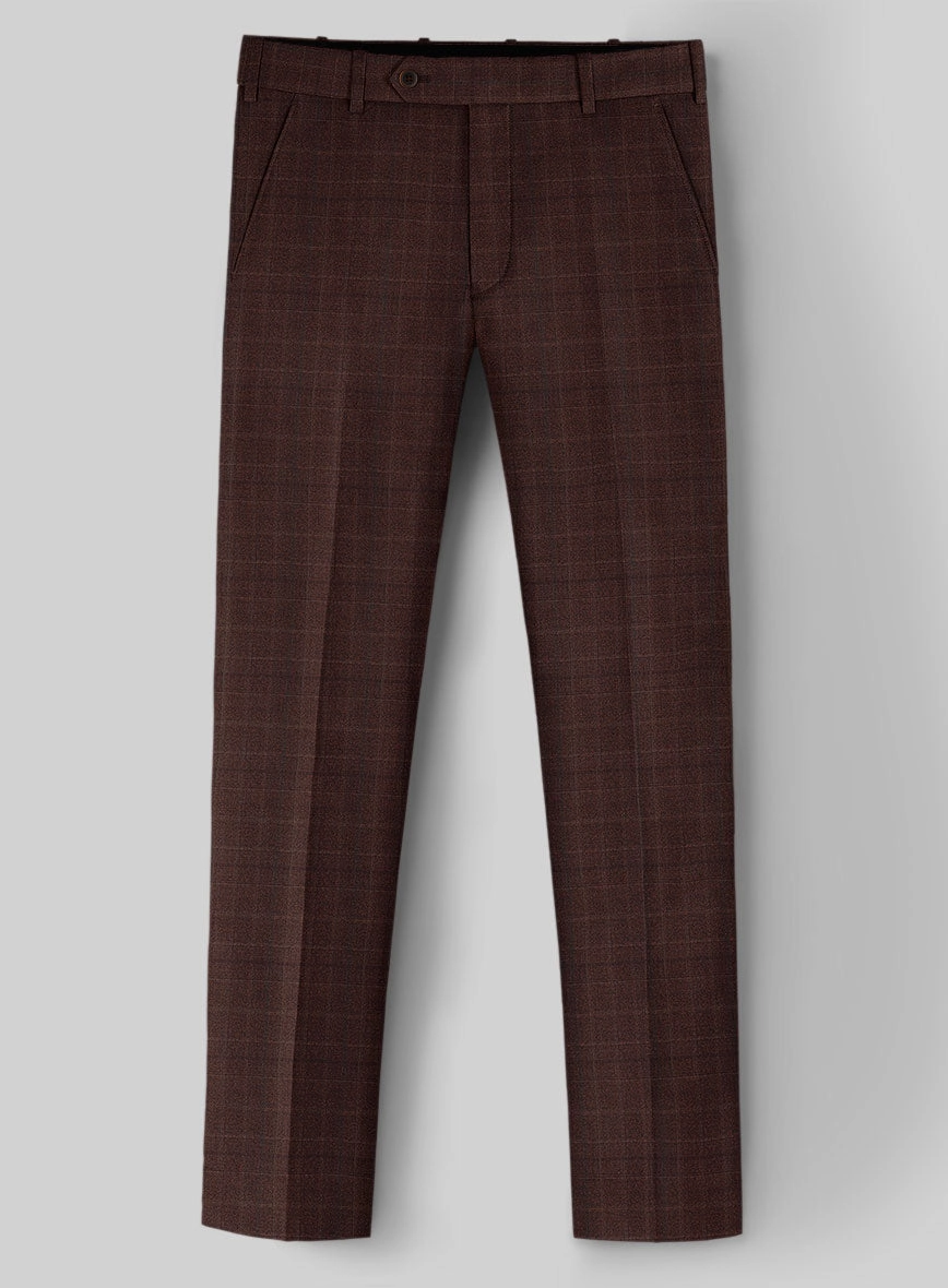 Guabello Brown Check Suit