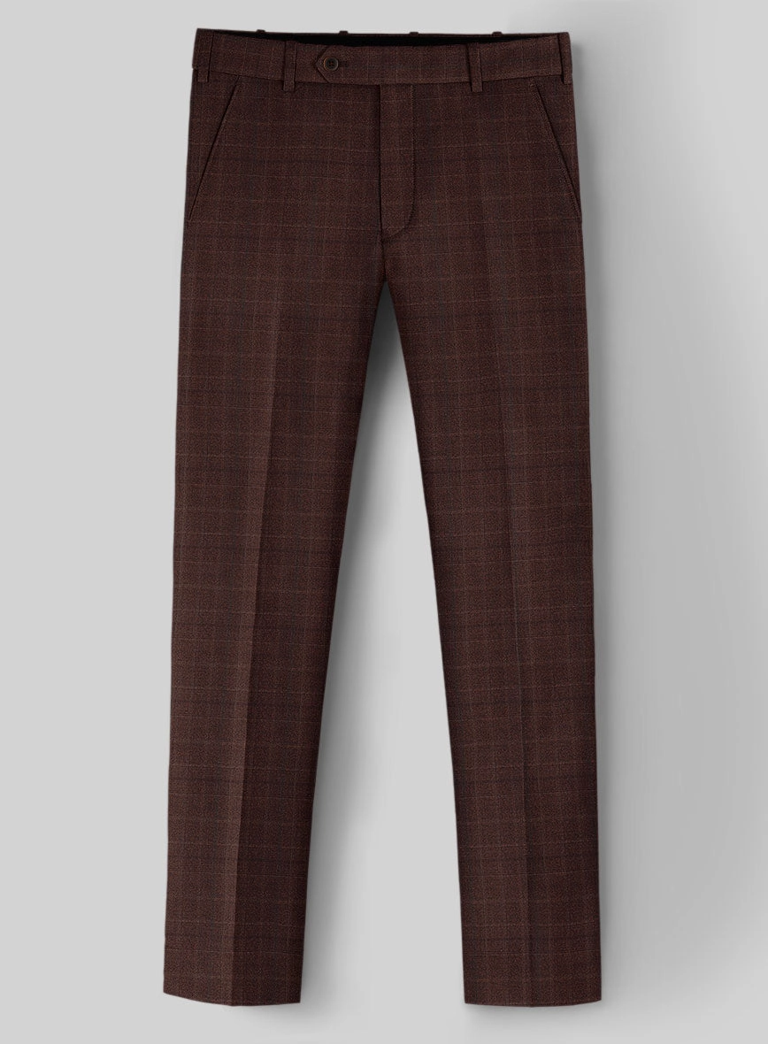 Guabello Brown Check Suit