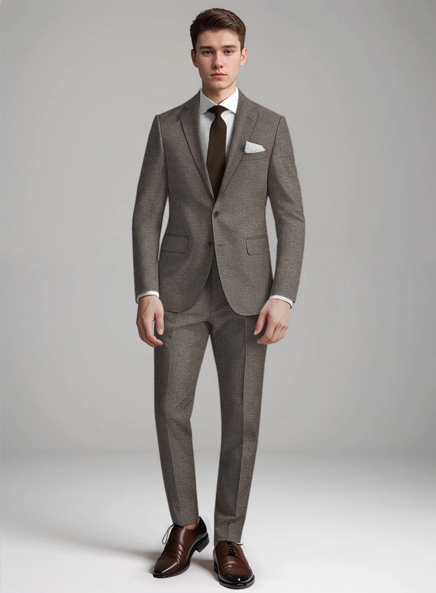 Guabello Brown Hazy Suit