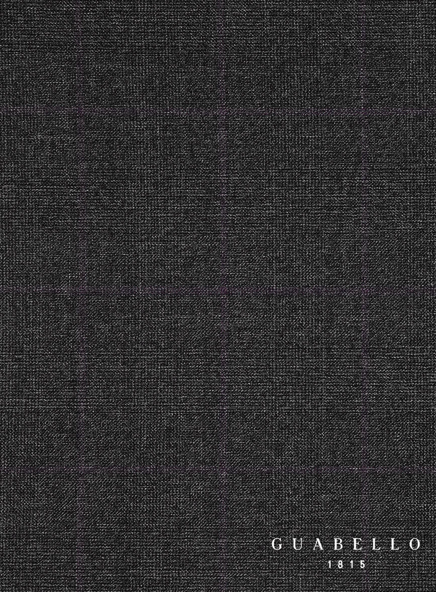 Guabello Charcoal Glen Suit