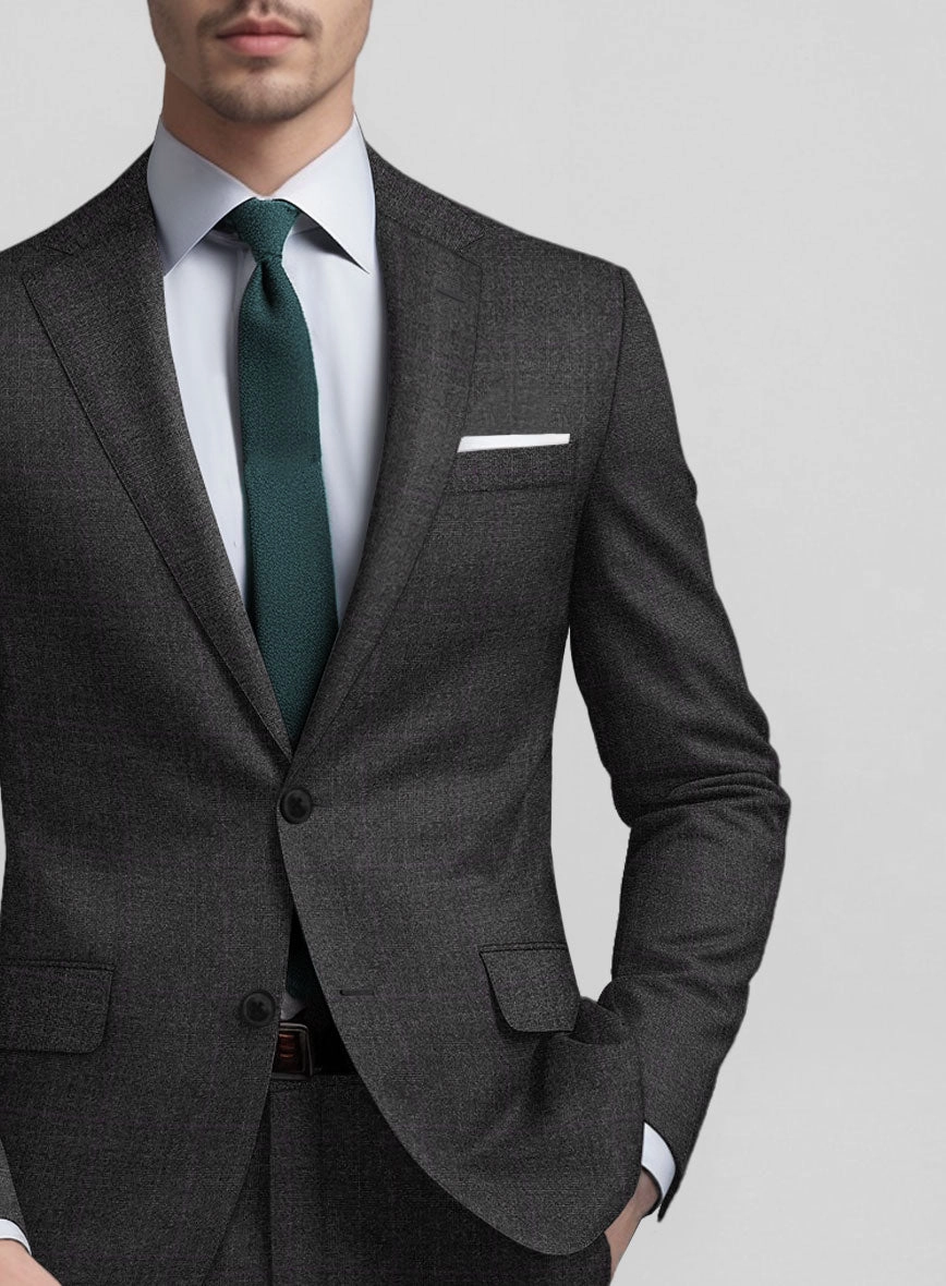 Guabello Charcoal Glen Suit