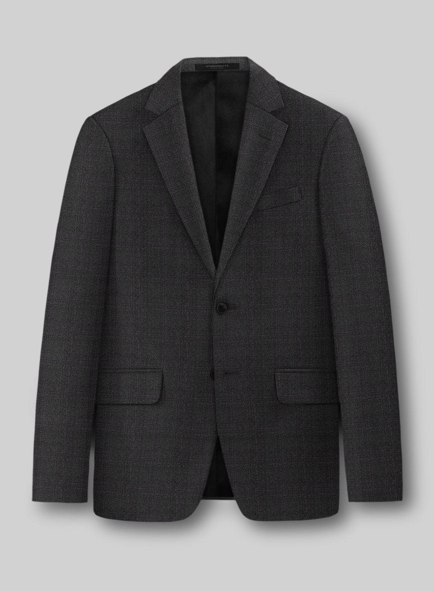 Guabello Charcoal Glen Suit