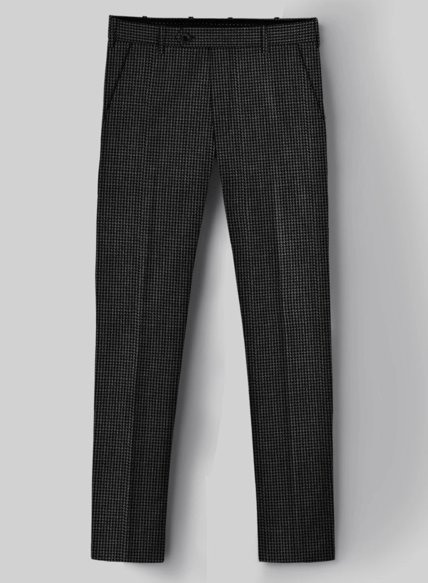 Guabello Charcoal Houndstooth Suit