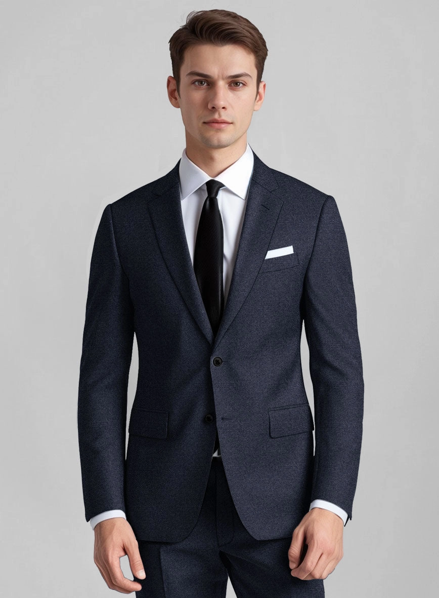 Guabello Dark Blue Hazy Suit