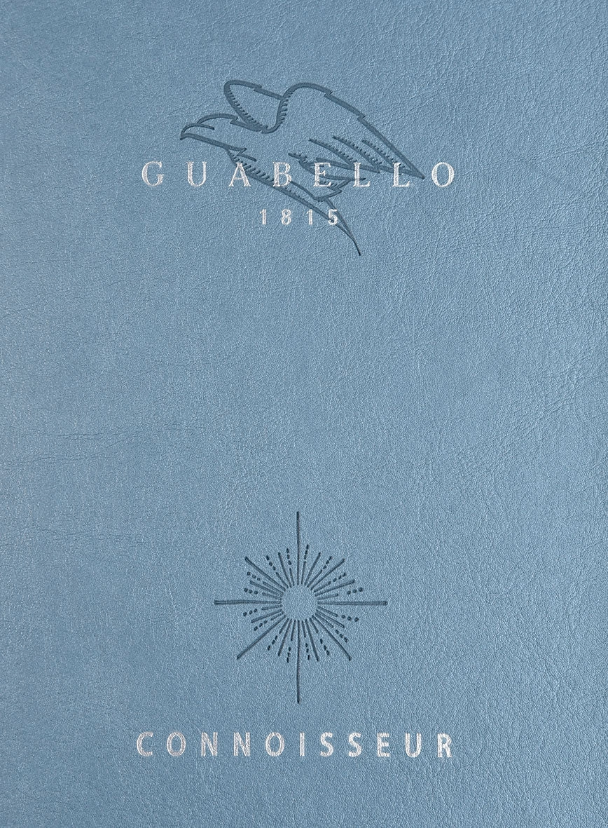 Guabello Dark Blue Prince Of Wales Suit