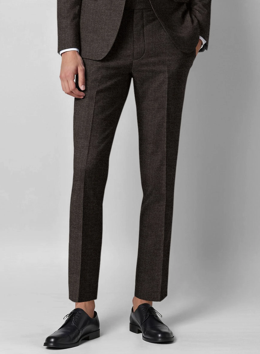 Guabello Dark Brown Hazy Suit