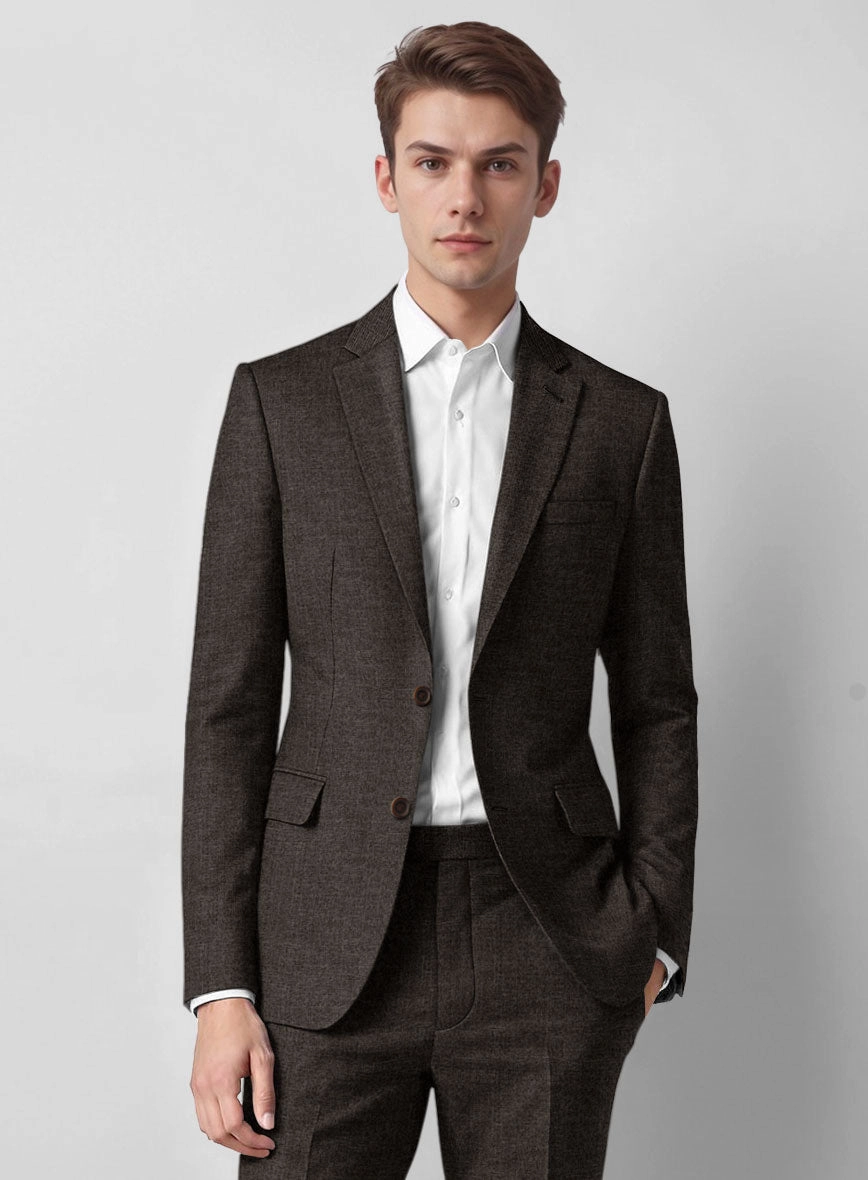 Guabello Dark Brown Hazy Suit