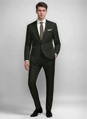 Guabello Dark Green Suit