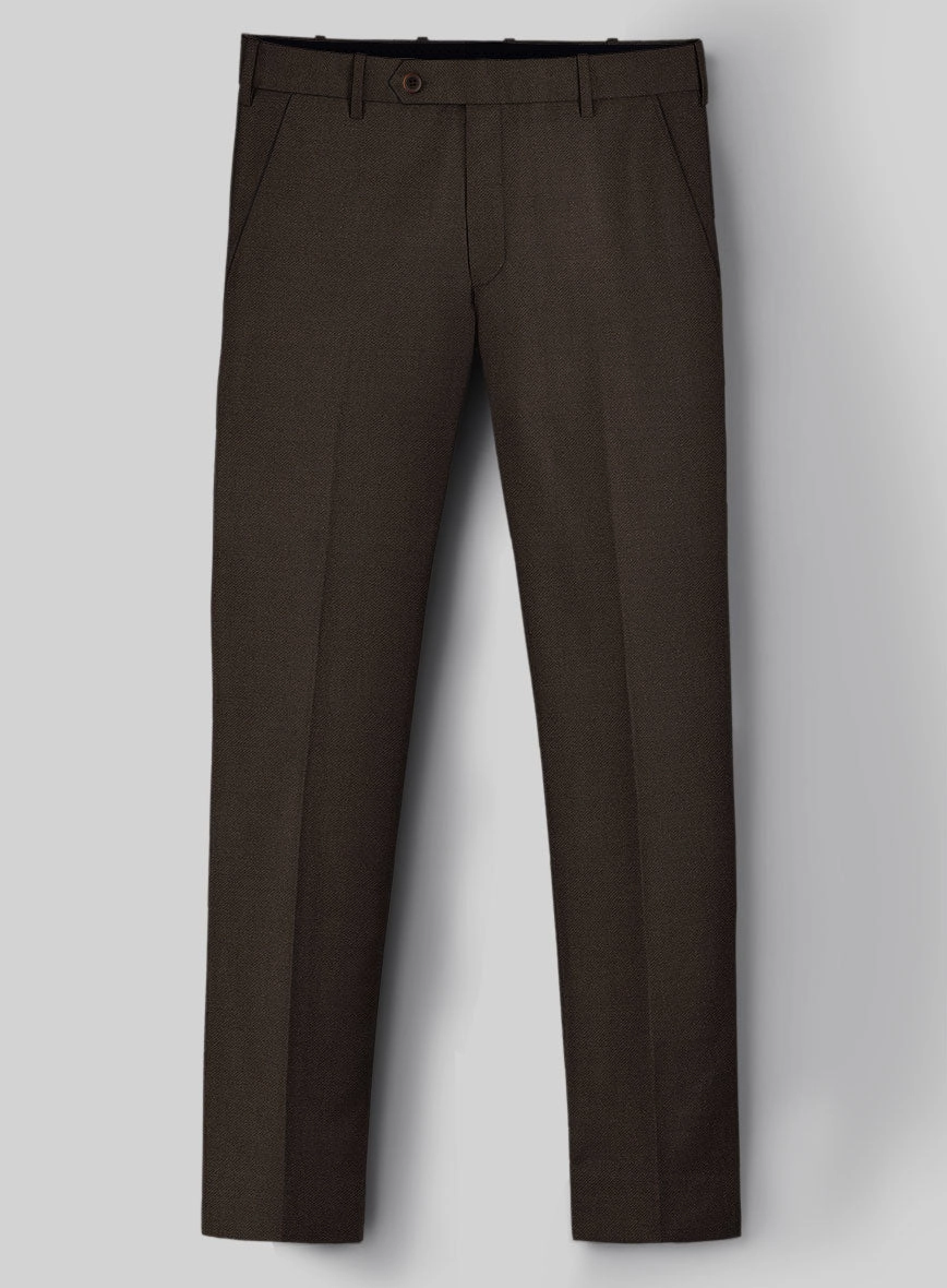 Guabello Espresso Brown Twill Suit