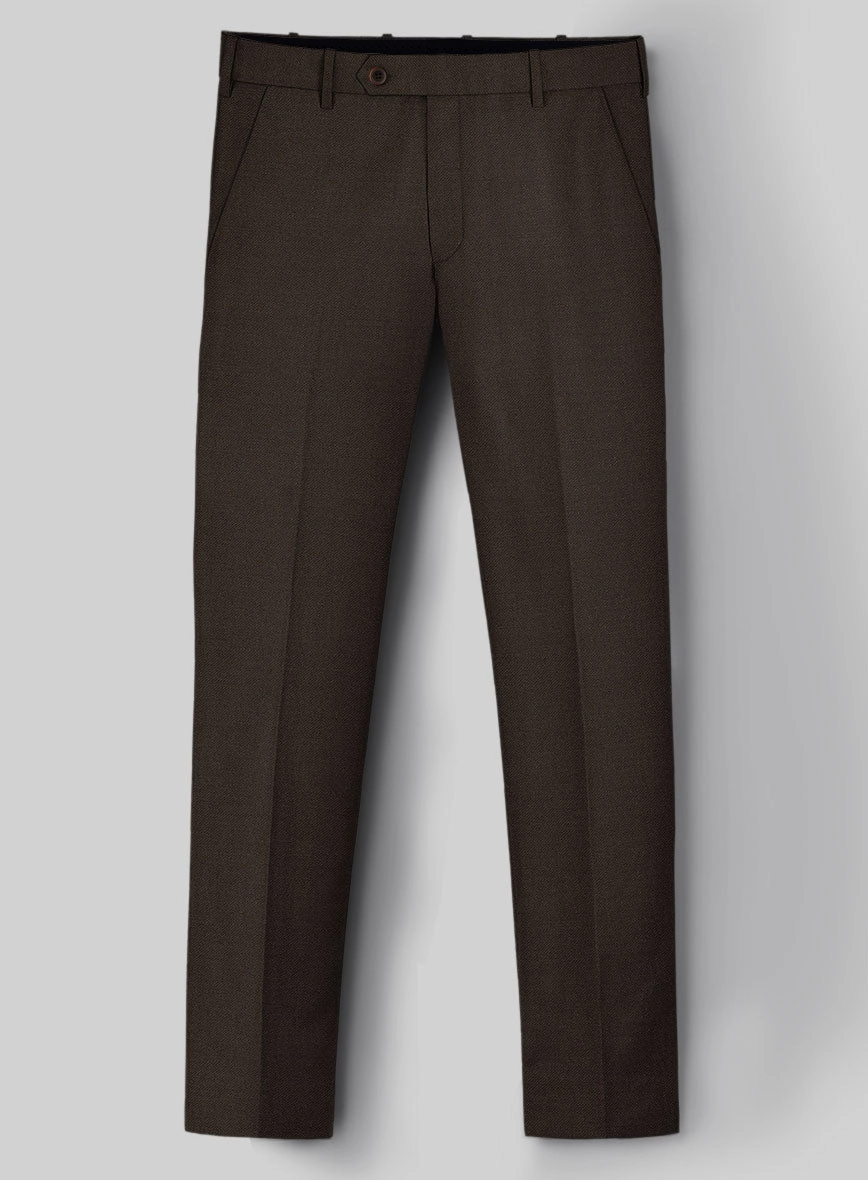 Guabello Espresso Brown Twill Suit