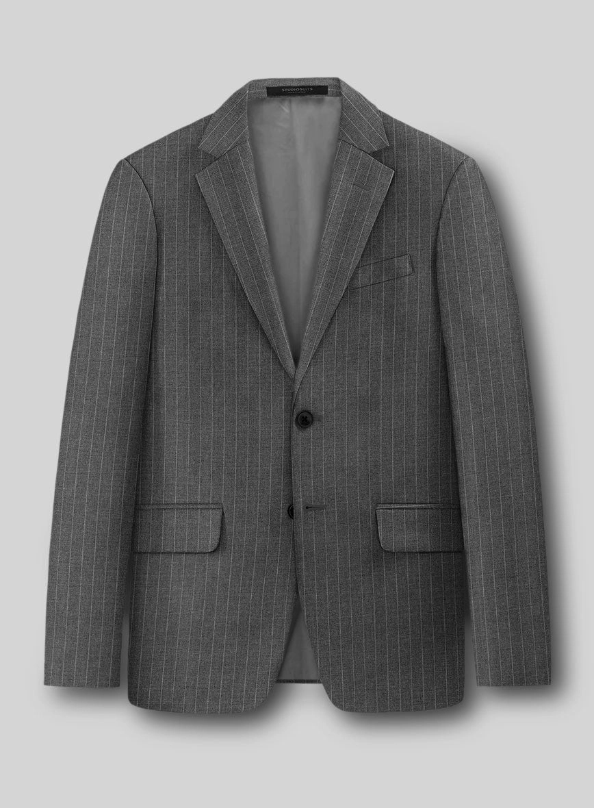 Guabello Gray Pinstripe Suit