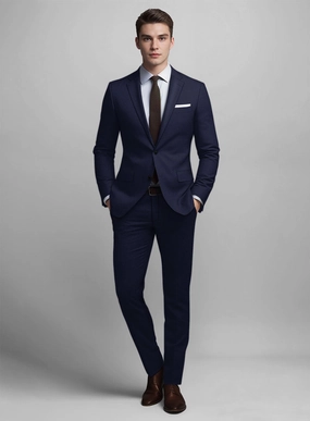 Guabello Tropical Blue Suit