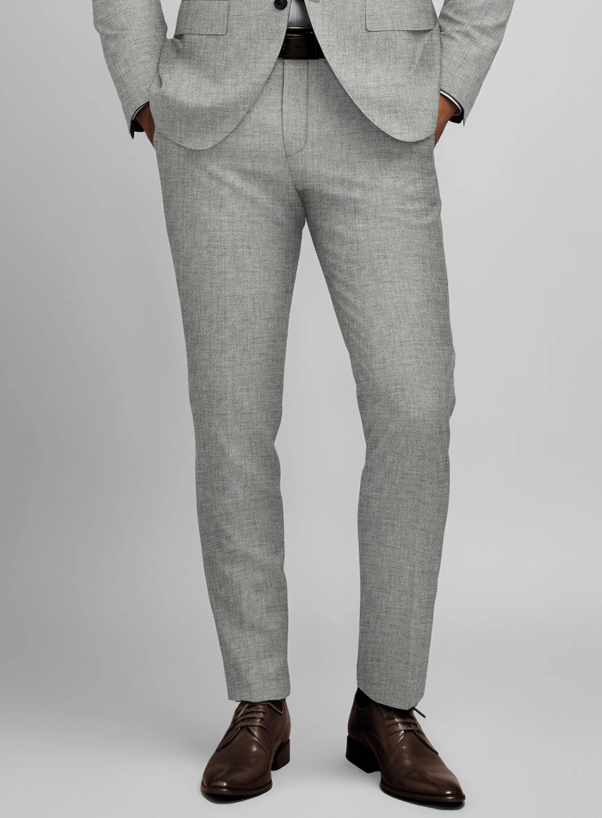Guabello Tropical Light Gray Suit