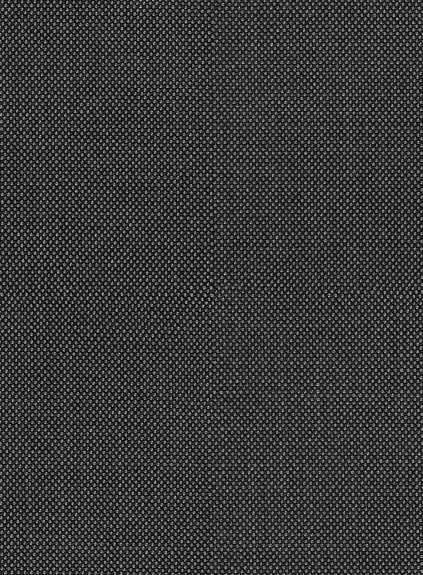 Hardy Minnis Charcoal Birdseye Wool Suit