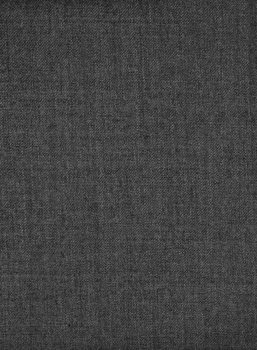 Hardy Minnis Charcoal Twill Wool Suit