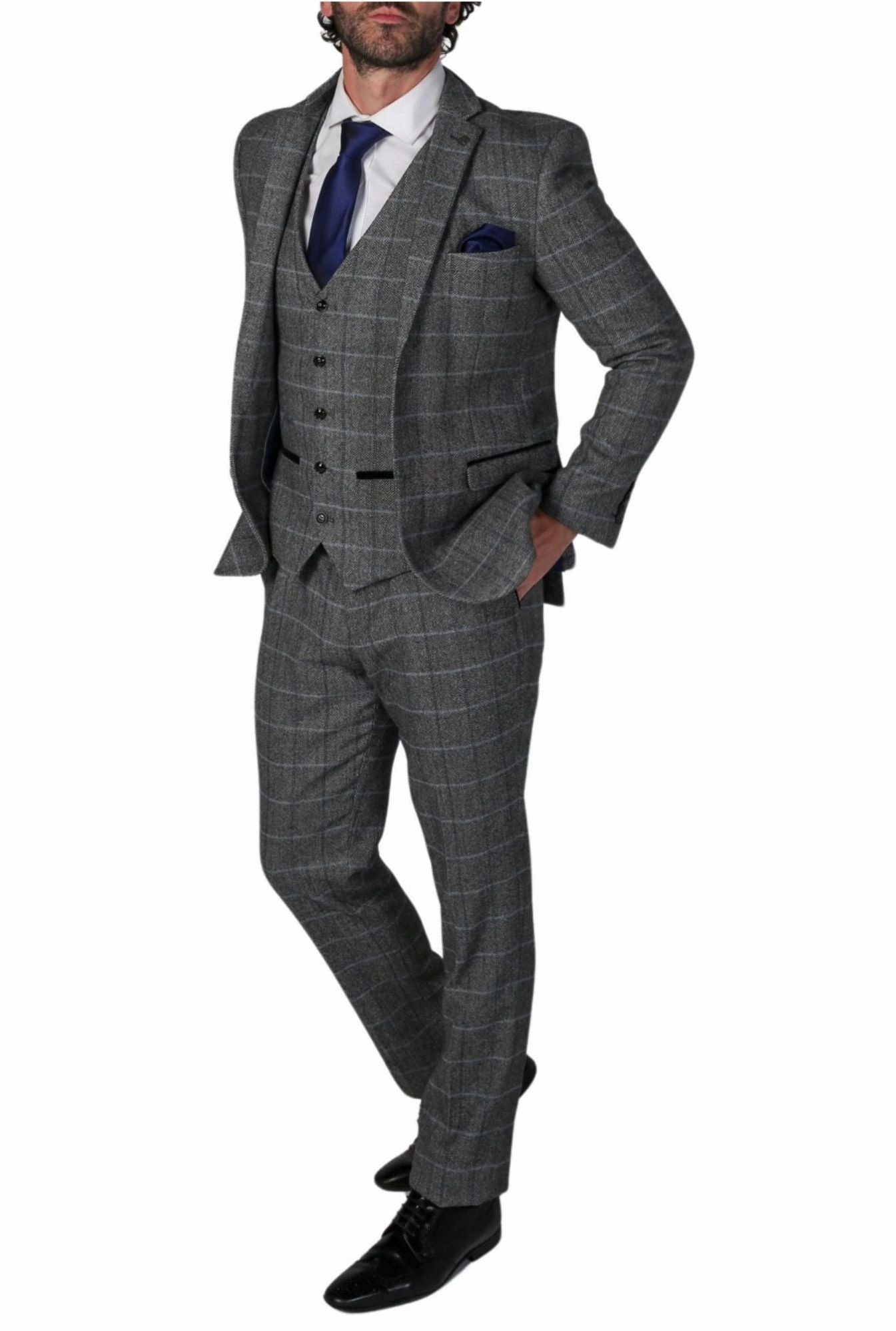Harris 3 Piece Tweed Suit
